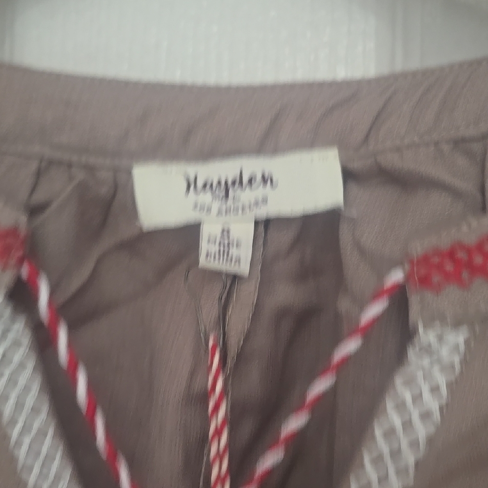 HAYDEN WOMENS SIZE S Brown and Pink Dress NWT - Picture 3 of 8